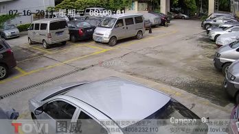 100萬(wàn)像素-廣州某停車(chē)場(chǎng)通道安裝網(wǎng)絡(luò)高清攝像機(jī)錄像效果演示