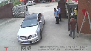 200萬(wàn)像素-工廠(chǎng)大門(mén)超高視頻監(jiān)控效果錄像演示